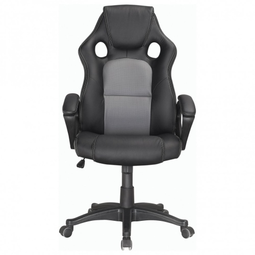 Кресло компьютерное Brabix Rider Plus EX-544 Комфорт, экокожа, черно-серое 531582 фото 2